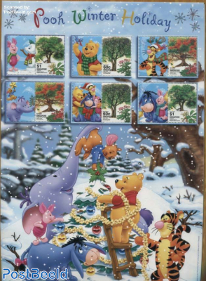 Pooh Winter Holiday m/s