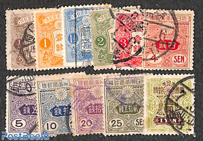 Definitives 11v, without WM