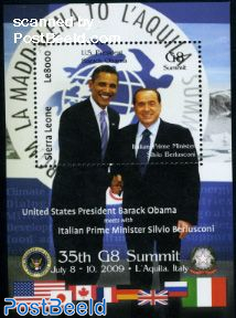 Obama & Berlusconi s/s