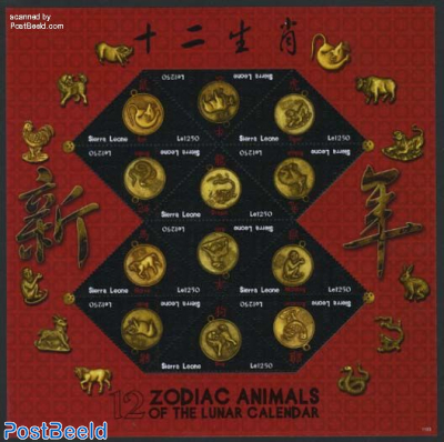 Zodiac animals 12v m/s