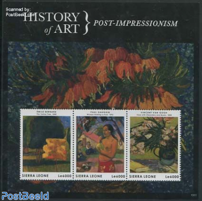 History of Art 3v m/s, Post-Impressionism