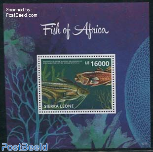 Fish of Africa s/s