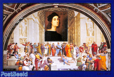 Raphael 500th death anniv. s/s