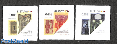 Historical banknotes 3v s-a