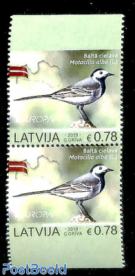 Europa, birds booklet pair