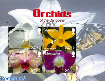 Orchids of the Caribbean 8v (2 m/s)
