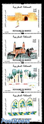 Morocco seen by children 4v [:::]
