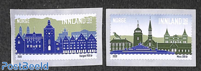 300 years Moss, 950 years Bergen 2v s-a