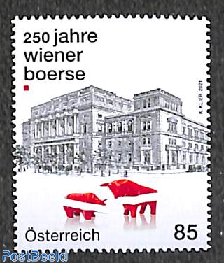 250 years Vienna Stock Exchange 1v
