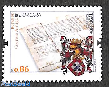 Europa, Old postal roads 1v