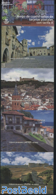 Picturesque Towns 4v s-a in booklet