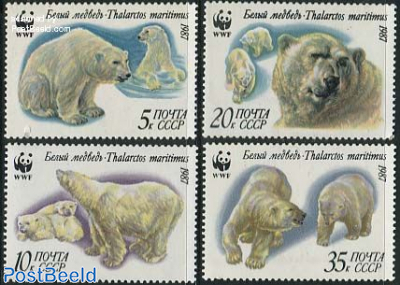 WWF, ice bears 4v
