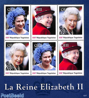 Queen Elizabeth II 6v m/s
