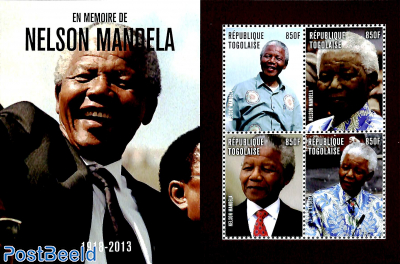 Nelson Mandela 4v m/s
