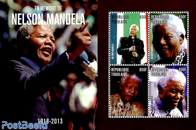 Nelson Mandela 4v m/s