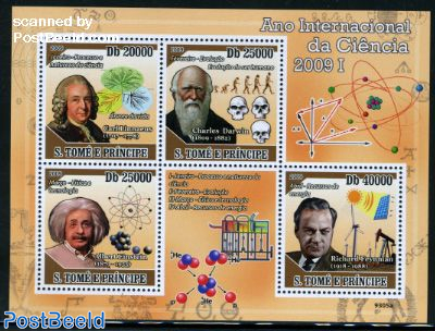 Int. Year of Science 4v m/s