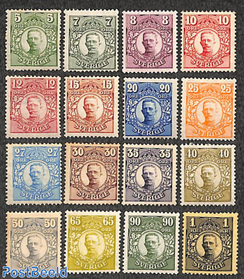 Definitives, Gustav V 16v