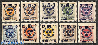 Overprints 10v