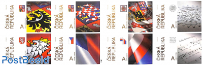 National symbols 8v s-a in booklet