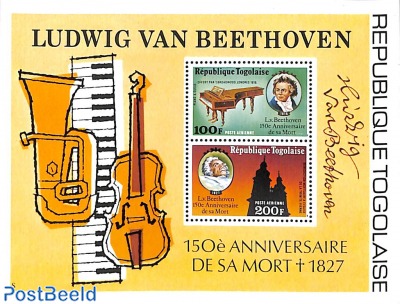 L. von Beethoven s/s