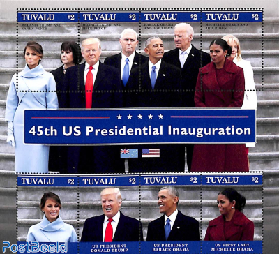 45th US Presidential Inauguration 8v m/s