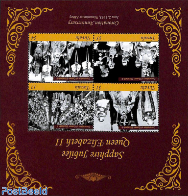 Queen Elizabeth II, Sapphire Jubilee 4v m/s