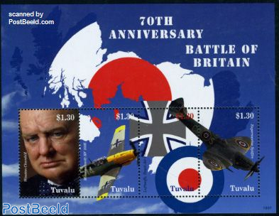 70th anniv. Battle of Britain 4v m/s