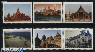 World Heritage South East Asia 6v (from booklet)