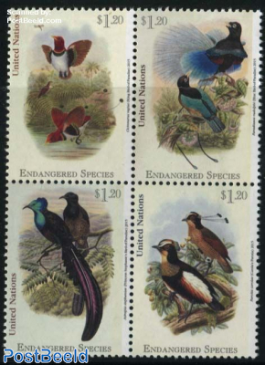 Endangered Species, Birds 4v [+]