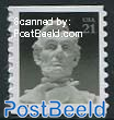 Abraham Lincoln 1v s-a, coil stamp