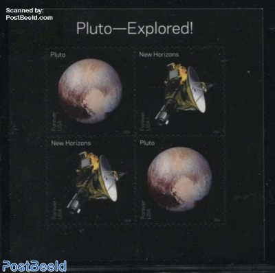 Pluto Explored s-a s/s