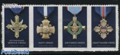 Service Cross Medals 4v s-a
