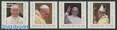 Pope Francis 4v