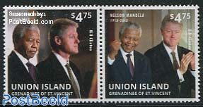 Union Island, Nelsoin Mandela & Bill Clinton 2v [:]