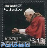 Mustique, Pope Benedict XVI 1v