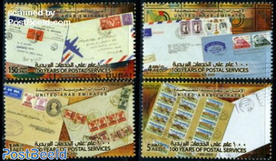 100 Years of Postal Service 4v