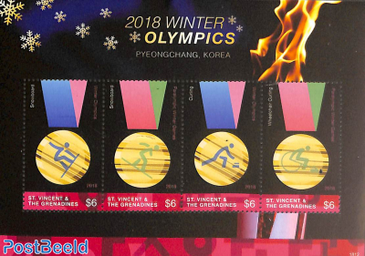 Winter Olympics 4v, m/s