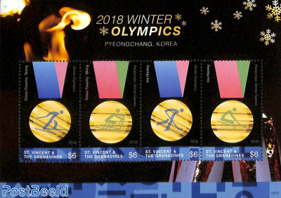 Winter Olympics 4v, m/s