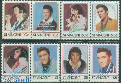 Elvis Presley 4x2v [:] overprints