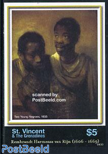 Rembrandt, Two young negroes s/s