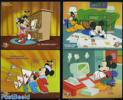 70 Years Mickey Mouse 4 s/s