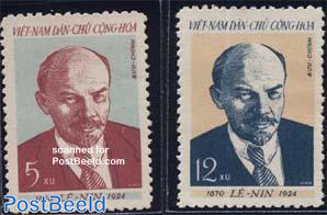 Lenin 90th birthday 2v