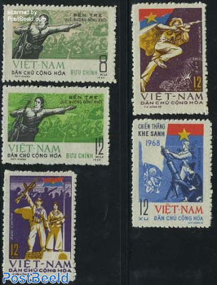 South Vietnam liberation front 5v