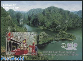 Trang An World Heritage Site s/s