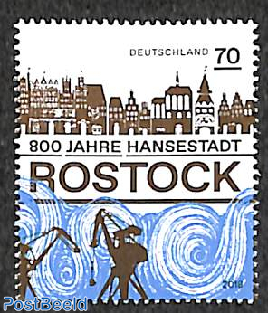 800 years Hansestadt Rostock 1v