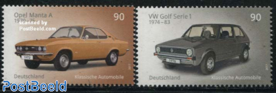 Classic Cars, Opel Manta, VW Golf 2v