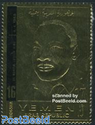 Death of M.L. KinG 1v, gold