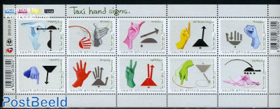 Taxi hand signs 10v m/s