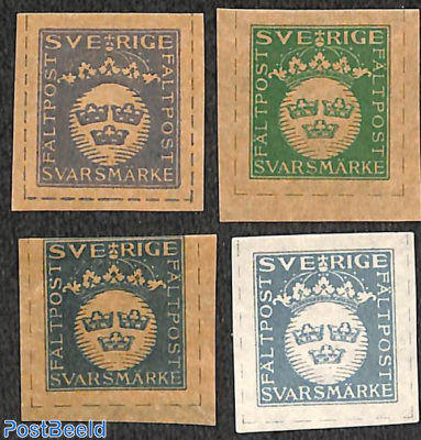 Military stamps 4v