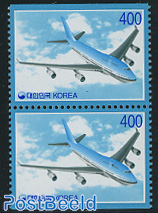 Aeroplane booklet pair